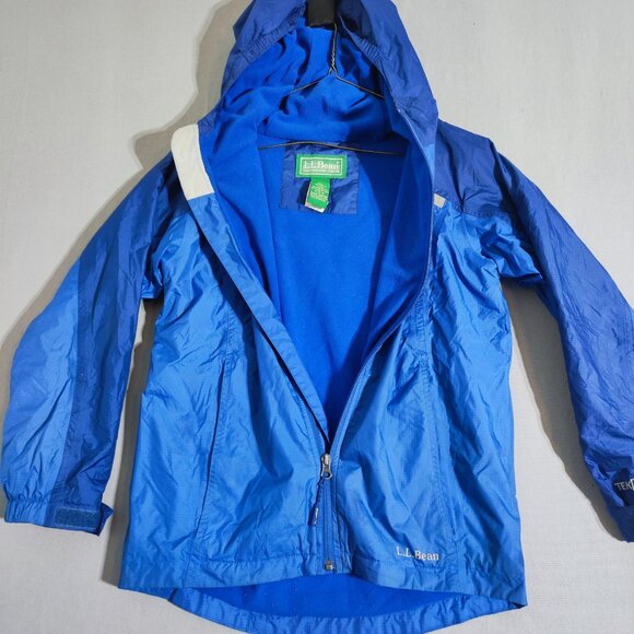 L.L.Bean Jacket Boy's size M (10-12) blue colour with reflective fleece lining - Picture 3 of 16